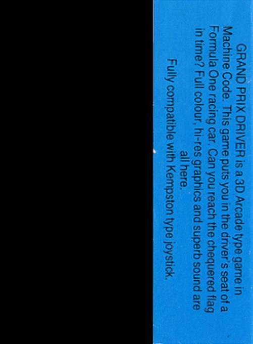 Grand Prix Driver - Dos