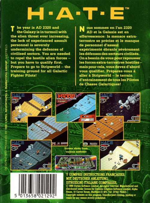 H.a.t.e. - Hostile All Terrain Encounter - Dos