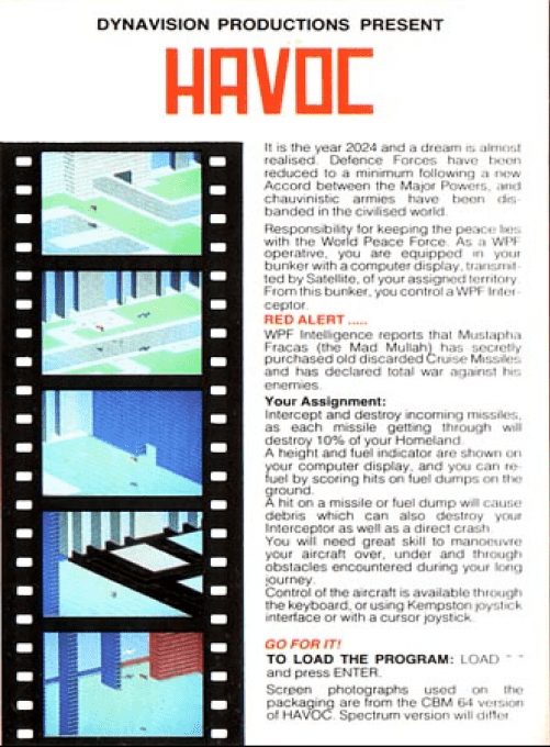 Havoc (Dynavision) - Dos