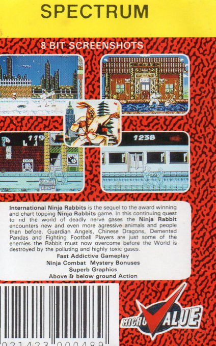 International Ninja Rabbits - Dos