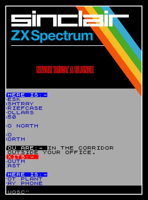 Never Trust a Blonde