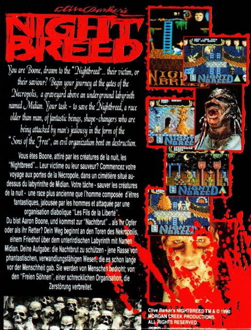Nightbreed - The Action Game - Dos