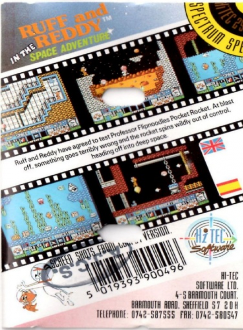 Ruff And Reddy In The Space Adventure dos