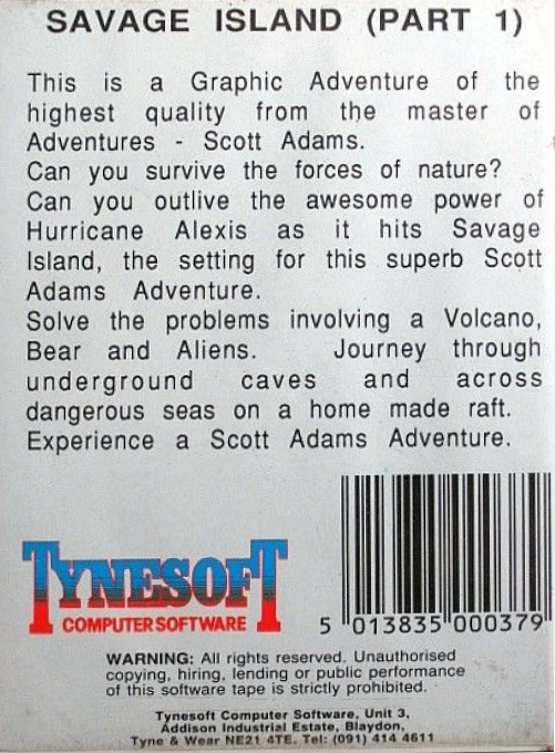 Savage Island Part 1 dos