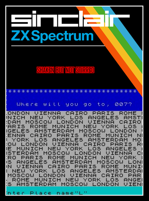 Shaken But Not Stirred