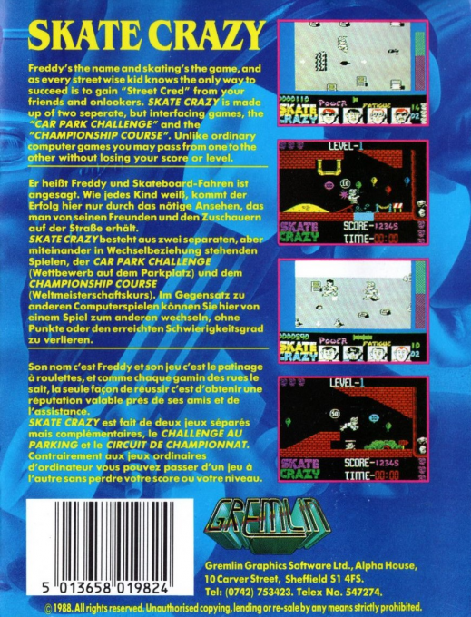 Skate Crazy dos
