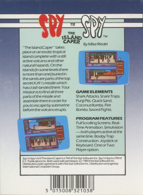 Spy vs Spy - The Island Caper dos