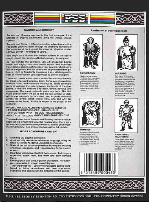 Swords And Sorcery dos