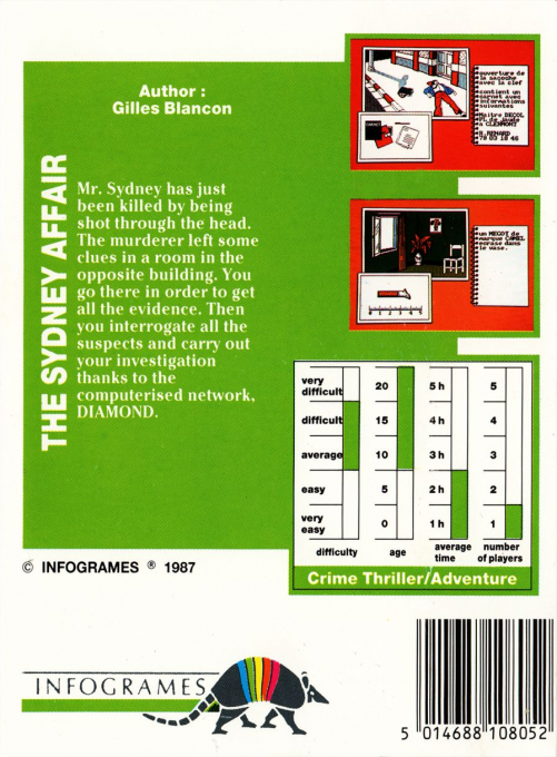 Sydney Affair, The dos