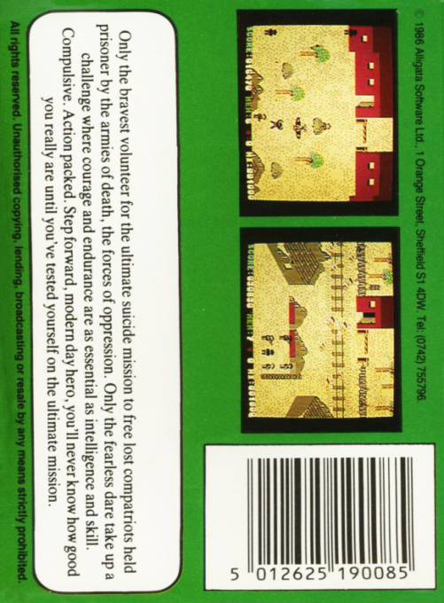 Who Dares Wins 2 dos