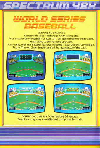 World Series Baseball dos