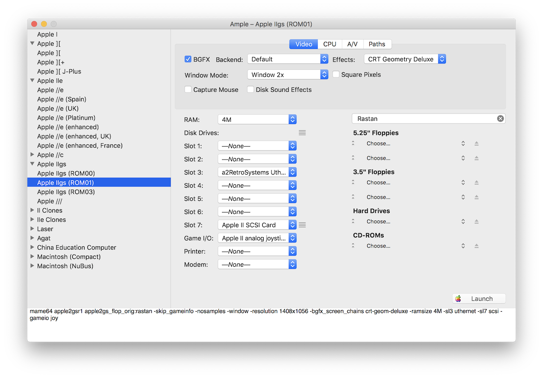 Ample v0.287 : jouer à l'Apple II sur Mac n'a jamais été aussi simple