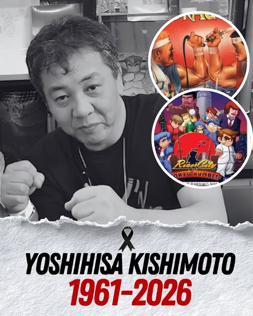 Décès de Yoshihisa Kishimoto, le créateur de Double Dragon et River City s'en va à 64 ans