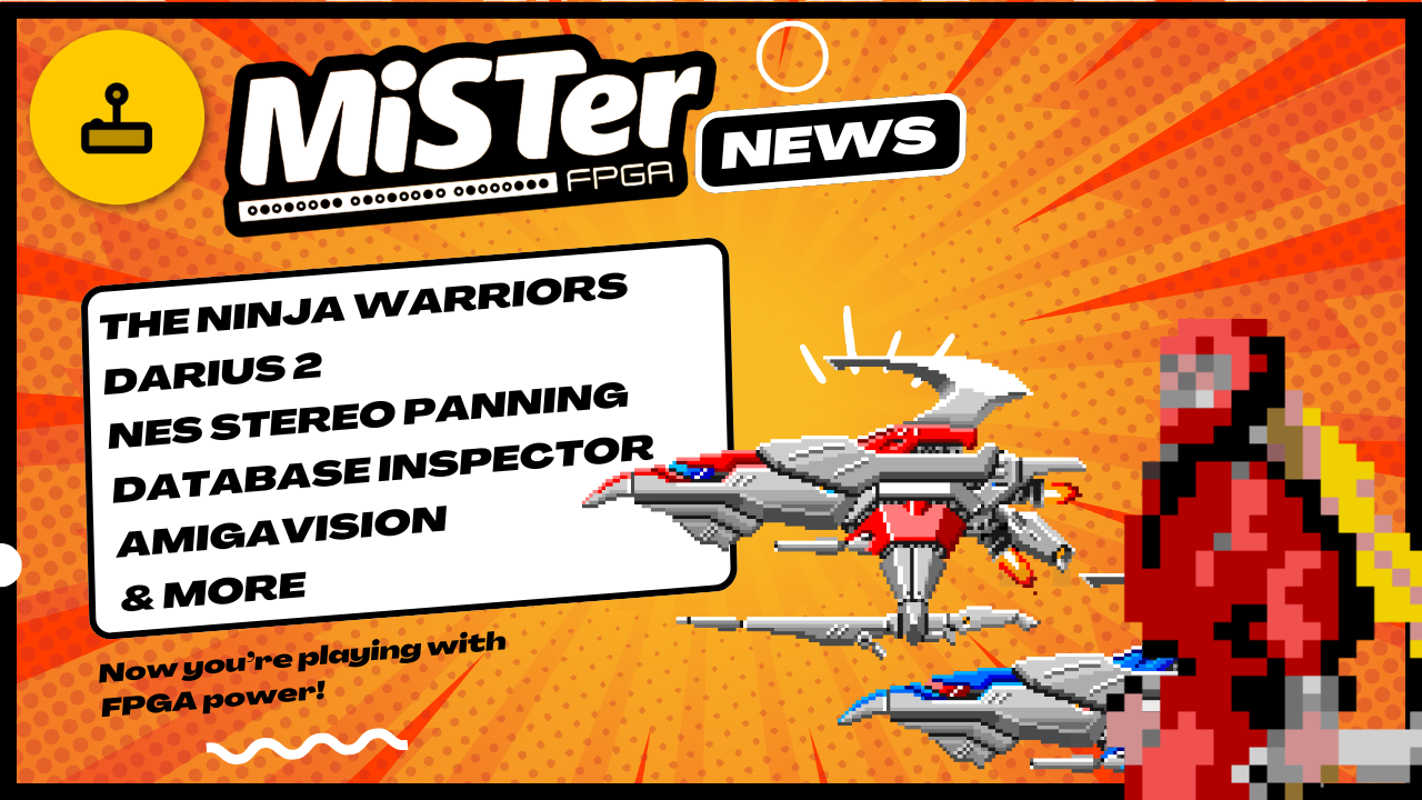 MiSTer FPGA : Darius II et The Ninja Warriors en développement, les géants Taito multi-écrans arrivent