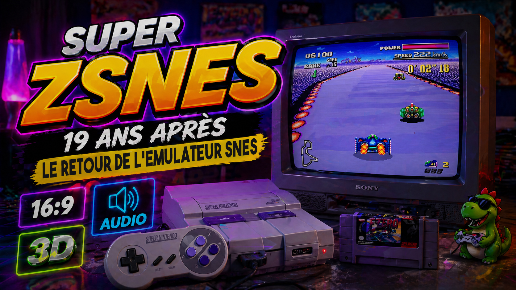 Super ZSNES : les créateurs originaux de ZSNES reviennent avec un émulateur SNES entièrement réécrit et propulsé par GPU